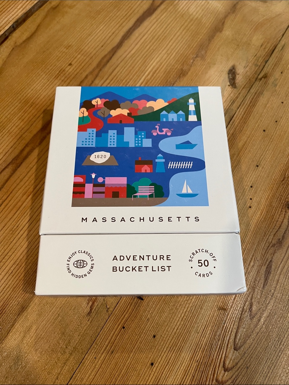 Unused! RIO Massachusetts Adventure Bucket List 50 Scratch-Off Cards
